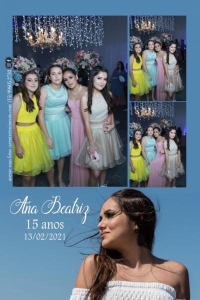 Ana Beatriz 15 anos espelho mágico Beauty